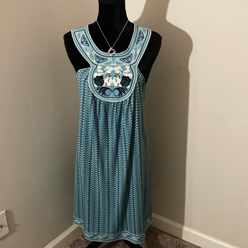 Sophie Max | Women’s Sleeveless Printed Mini Dress - Size Small